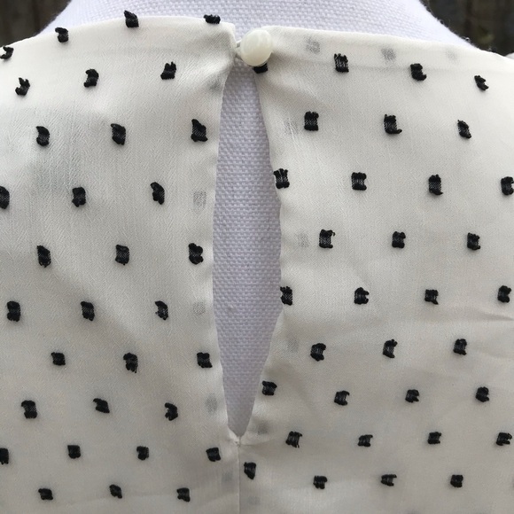 Elle Polka Dot Dress Size 14 - Picture 5 of 8